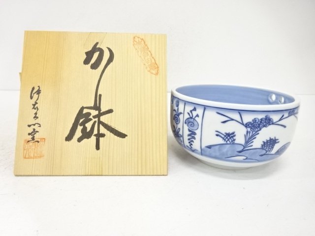 JAPANESE CERAMIC / ARITA WARE / BOWL / ARTISAN WORK 